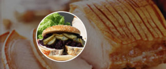 Flæskesteg sandwich Maxi
