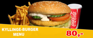 Kyllinge Burger Menu