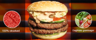 Dobbelt Weekend-Burger