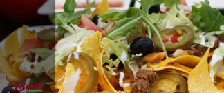 Nachos Oksekød