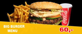 Big Burger Menu