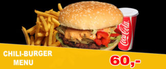 Chili Burger Menu